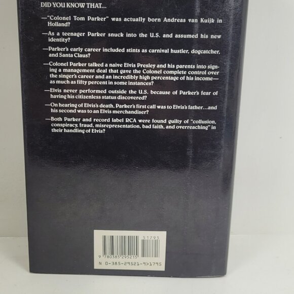 Elvis And The Colonel Hardcover -RARE BOOK - Picture 5 of 14